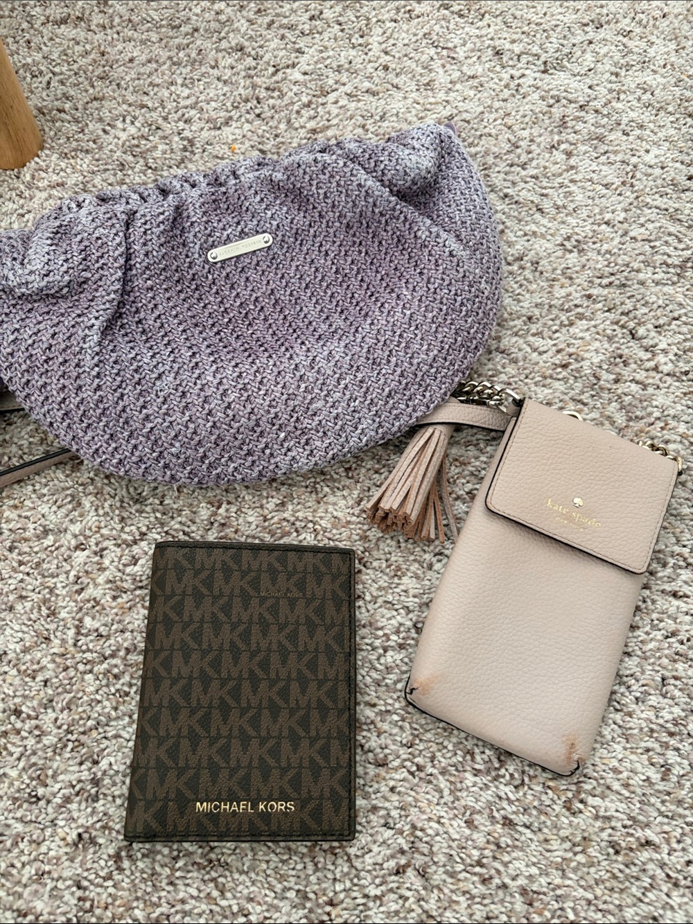 Bundle of designer accessories, Kate Spade, Michael Kors, Rebecca Minkoff